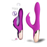 Maia Skyler Rechargeable Bendable Rabbit Vibrator - Various Colours - Such a Samantha - online sex toys