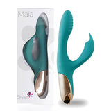 Maia Skyler Rechargeable Bendable Rabbit Vibrator - Various Colours - Such a Samantha - online sex toys